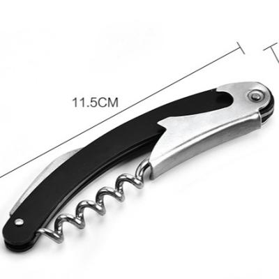 China Viable Manufacturer Direct Supply Multifunctional Wine Opener Stainless Steel Shrimp Head Knife Spot Seahorse Knife Opener for sale