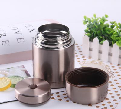 China Creative Korean Small Capacity Household Thermos Cup 304 Stainless Steel Braising Beaker Food Student Business Student Braising Pot Custom for sale