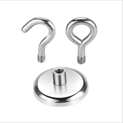 China Heavy Industry Permanent Magnetic Materials Fishing Magnet Hook Neodymium Magnet for sale