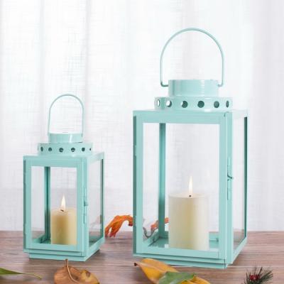 China Europe Lantern Candle Holder Home Decor Decorative Lanterns Metal To Wedding Decorative Lantern for sale