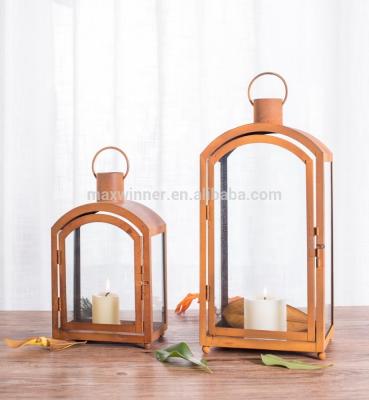 China Home Decoration Metal Lantern Wedding Decorative Metal Gold Metal Lantern Lanterns Wedding for sale