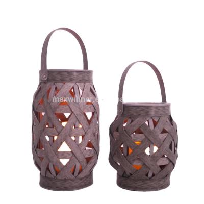 China Minimalist Plastic Candle Lantern LED Candle Holder for sale