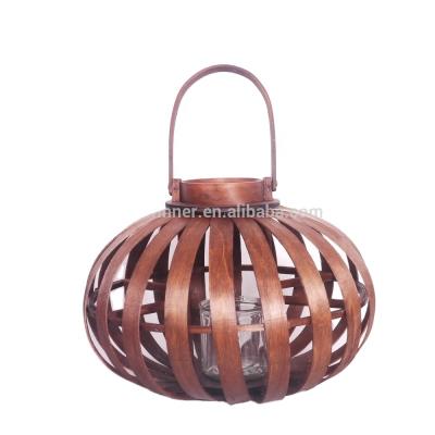 China Home Decoration Decorations For Home Handmade Candle Lanterns Wood for sale