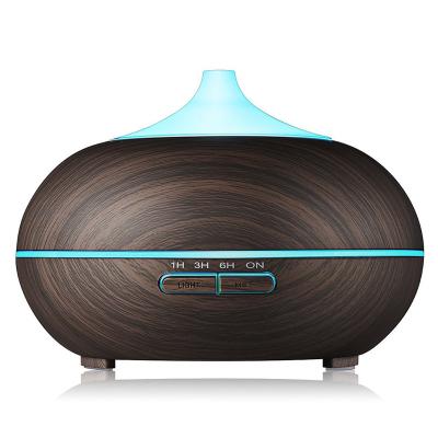 China Hot Sale Car 7 Colors Changing Air Aroma Diffuser Humidifier 500Ml For Bedroom for sale