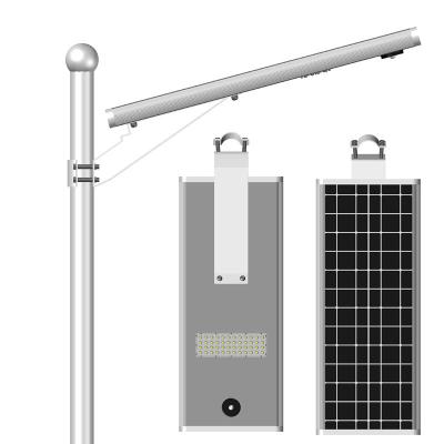 China IP65 ROAD LED Street Light Intelligent Integrated All In One Solar Led Street Light Outdoor Lighting Solar Street Light for sale