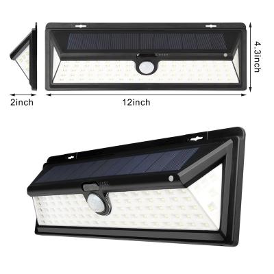 China Solar Workstation Led Wall House Light Waterproof Outdoor Wireless Motion Sensor Led Solar Light For Garage for sale