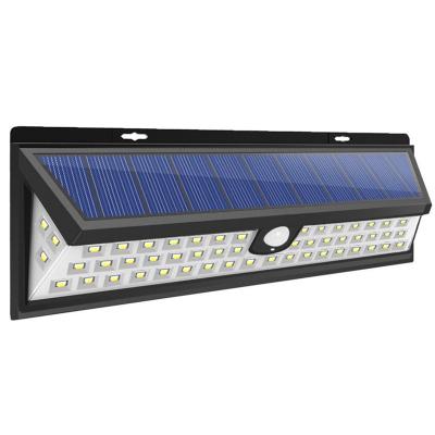 China Garden Factory Wholesale Outdoor High Quality Waterproof IP65 54LED Lamp Solar Led Light for sale