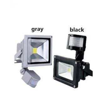 China High quality 10w pir LANDSCAPE good price solar 12 volt motion sensor light 10w 20w for sale