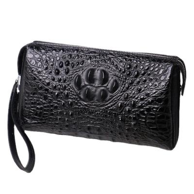 China Corium Cowhide Leather New Men's Handbag with Password Lock Anti-theft Clutch Bag Business and Leisure Handbag Man Grab Bag for sale