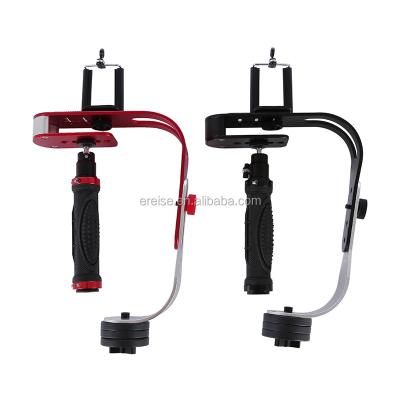 China Black Red Handheld Video Stabilizer Camera Steadicam Stabilizer for Phone DSLR DV with Phone Holder g 1500 for sale