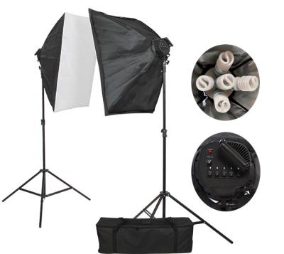 China Product Photography Photographic Equipment Light Soft Box Kit Double Fill Photography Light Light For Studio for sale