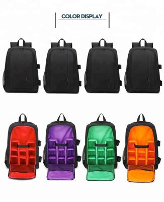 China Coloful Small DSLR Camera Digital Camera Backpack Multifunctional Waterproof Video Bag for Photographer ER2830 for sale