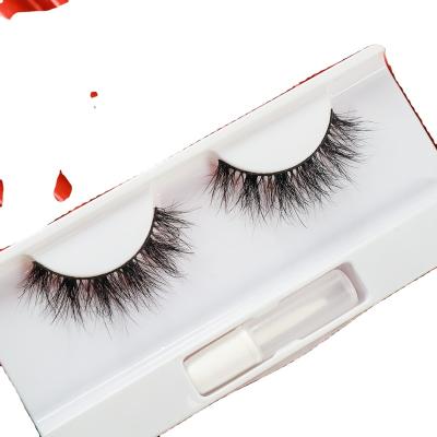 China Natural soft private label faux mink eyelashes seller cross 25mm luxury false eyelashse multiple with packing for sale