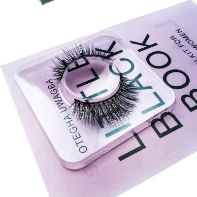 China Long Natural Hot Selling Lashes Box Packing Wholesale Box Packing High Quality 3d Fake Mink Lashes Lashes for sale