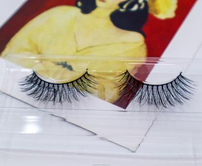 China Wholesale Hot Selling Cruelty Free Vegan Soft Faux Mink Eyelashes Lashes 3D Thick 3D Handmade Natural Long for sale