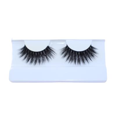 China Whole Sale Natural Long Factory Lashes Handmade 3D Mink Lashes Private Label False Eyelash Hand Crafted Lashes for sale