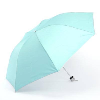 China Modern Manufacturer Wholesale Cheap Umbrella Portable 3 Folding UV Proof Umbrella Promotional Advertising Umbrella for sale