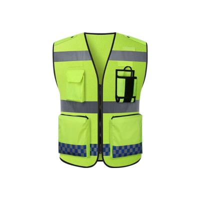 China With Reflective  Strip reflective safety clothing reflective jackets hi vis traffic security construction high visibility reflective safety vest for sale