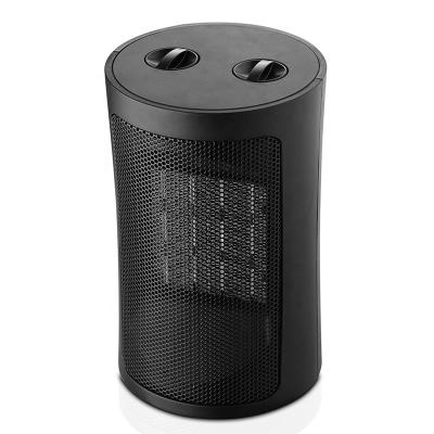 China Hotel 1500W PTC Adjustable Portable Ceramic Heater With Tip Above Switch for sale