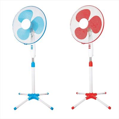 China Hotel 16 Inch Pedestal Fans Electric Cooling Appliance Stand Fan Height Adjustable for sale