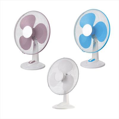 China No 16 Inch Multicolor Table Fan With Spare Parts Suitable For Outdoor And Home Appliance Household Electric Desktop Fan for sale