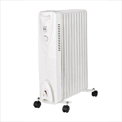 China Hotel CE Large Electric Oil Filled Radiator Electric Radiator Fins Size 120*550mm for sale