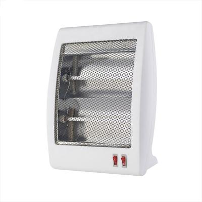 China Hotel 800w QH-80A Electric Quartz Heater 2 Heater Set Electric Portable Heater for sale