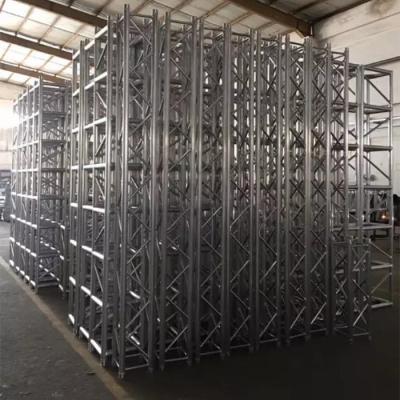 China Silver / Black Dj Light Truss System / Square Truss System 20*2mm Brace Tube for sale