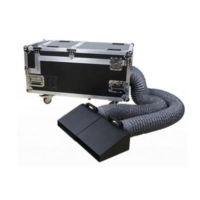 China DMX Ccontrol 3000W Low Lying Double Pipe Weeding Party Stage Ground Smoke Fog Machine Te koop