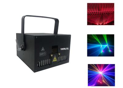 China DJ Programmable RGB Animation Laser Light 6W 10W 15W 40Kpps ILDA Laser Light for sale