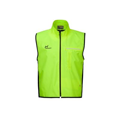 China Water Proof Custom Fully Adjustable Waterproof High Visibility Led Safety Sports Cycling Walking Running Reflective Vest for sale