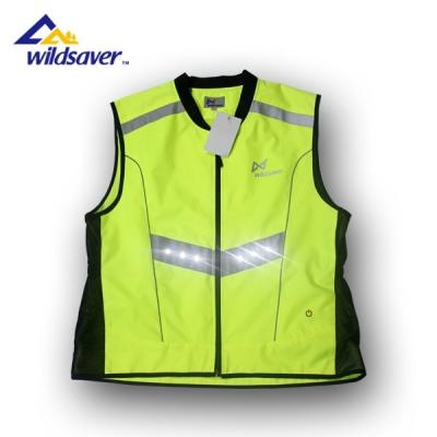 China New Design Waterproof LED Water Proof High Visibility Safety Reflective Vest For Night Running for sale