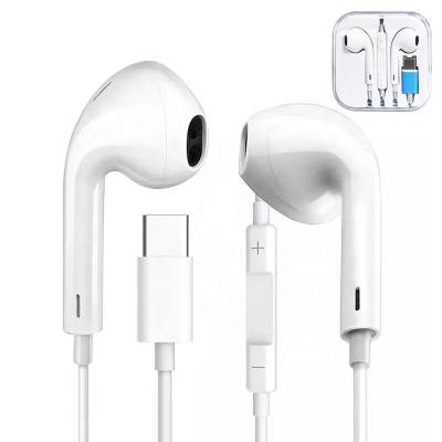 China Best Selling USB Typec In-Ear Fuction Full Digital IC Earphone Band With MIC In-Ear Cable Earphone For Xiaomi SONY for sale