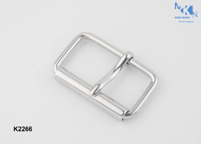 China Iron Material Bulk Belt Buckles , 40mm Roller Metal Tongue Buckles For Tool Belt for sale