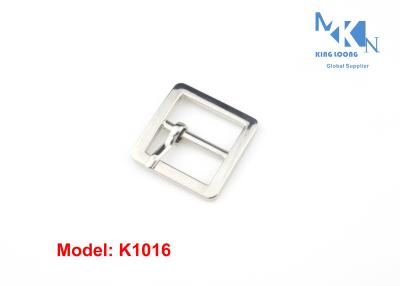 China High Polished Center Bar Roller Buckle , 21mm Inner Size Heel Bar Belt Buckles for sale