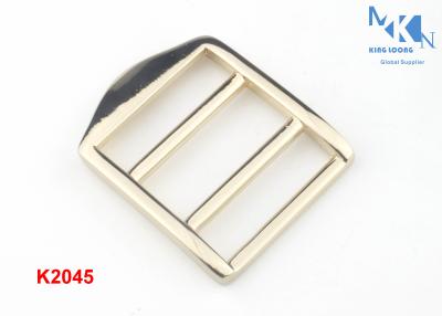 China Helle Goldfersen-Stangen-Gürtelschnallen, 25mm innere Größen-kundenspezifische Handtaschen-Hardware zu verkaufen