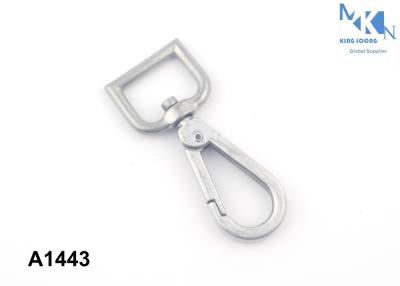 China Luggage Hardware Spring Snap Hook , Swivel Snap Hooks Wear Resistance for sale