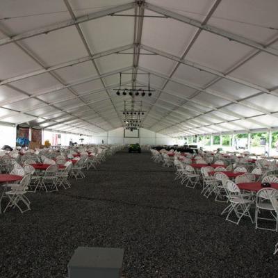 China Long Life Hot Selling White Church Aluminum Outdoor Large Clear Span Tent for sale