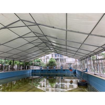 China High Quality Outdoor Aluminum White Long Life 10x30 Party Sport Shelter Tent In Indoor Swimming Pool for sale