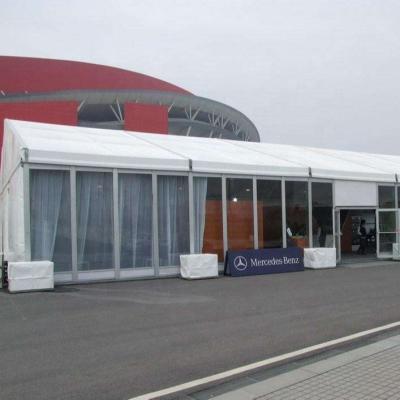 China Long Life 10x20m Movable Large Air Conditioned 200 People Event Tent Outdoor for sale