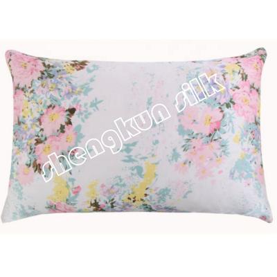 China China Manufacturer Printing Silk Pillow Protector Anti-Static Pillowcase Pillow Cover for sale