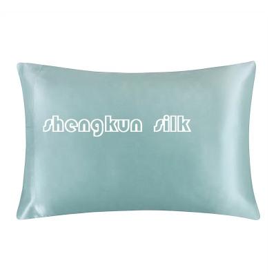 China Non-Toxic China Manufacturer Amazon Supply Solid Color Zipper Closure Pillowcase Silk Hidden Pillow Cover for sale