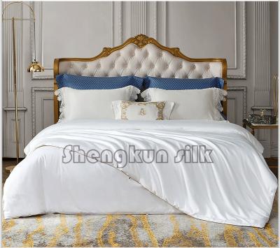 China White Color Comforter Comforter Quilt Silk Comforter 100% Antibacterial Silk Filled King/Queen Sizes for sale