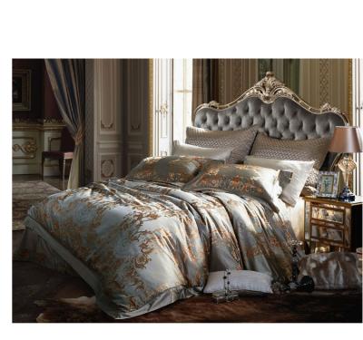 China Soft Warm Chinese Factory Anti-bacteria Jacquard Comforter Pure Silk Filled King Size Silk Comforter for sale