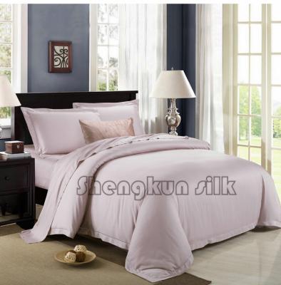 China Best Quality Non-Toxic 100% Pure Bamboo Bamboo Fiber Fabric Bed Linen Bedding Set Bed Sheets for sale