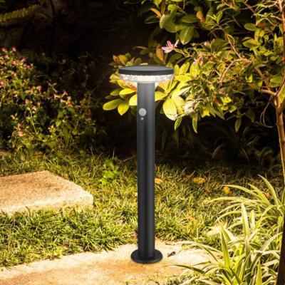 China High Lumen Decorative Motion Sensor Shade Garden Waterproof PC Power Outdoor Solar Led Lawn Lamps Led for sale