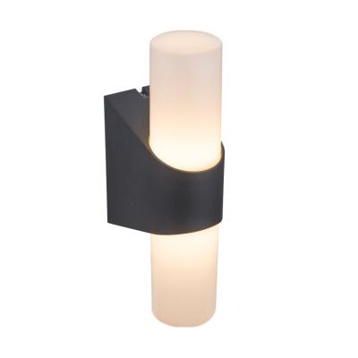 China Modern Aluminum Polycarbonate Cylinder PC Shade ip65 Brought Down Light Outdoor Wall Light New Style for sale