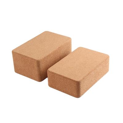 China Yoga Pilates Cork Hot EVA Yoga Block Yoga Exercise Blocks Bricks Set Support Muscle Natural Eco Friendly Sturdy Stretch Deepen Poses For Fitness for sale