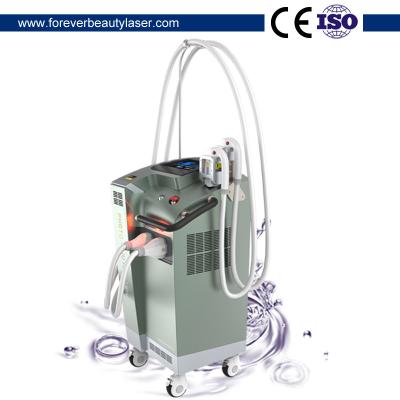 China vertical 10MHZ opt ipl shr hair removal machine ce iso approved for sale