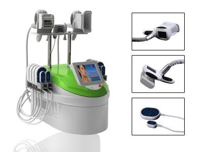 China RF Infrared Lipo Laser Machines 4 in 1 Weight Loss Cryolipolysis Handle for sale